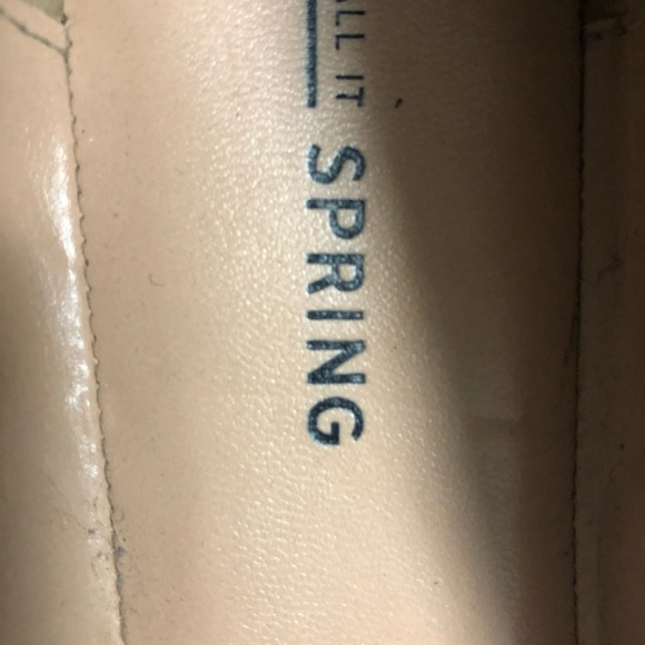 Call It Spring Black and Gold Flats - Picture 6 of 7